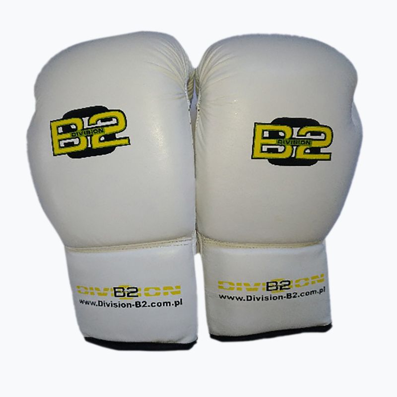 Guanti da boxe DIVISION B-2 DIV-PFG1500 Pro 3-Layer Foam bianco 7