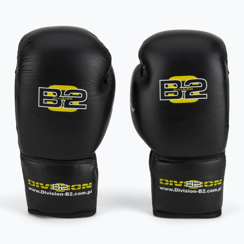 Guanti da boxe DIVISION B-2 DIV-PFG1500 Pro 3-Layer Foam nero 2