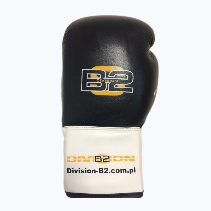 Guanti da boxe DIVISION B-2 DIV-PFG1500 Pro 3-Layer Foam nero/bianco 3