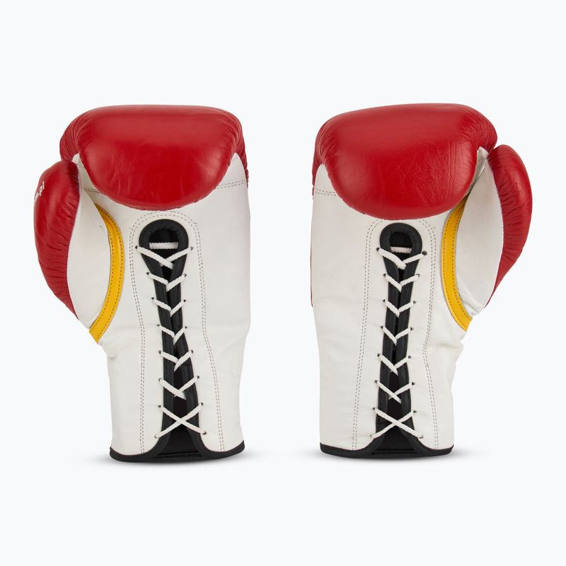 Guanti da boxe DIVISION B-2 DIV-PFG1500 Pro 3-Layer Foam rosso/bianco 3