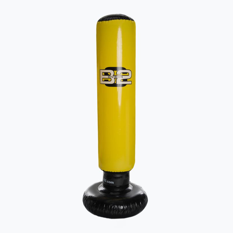 DIVISIONE B-2 Sacco da boxe Power Tower giallo/nero