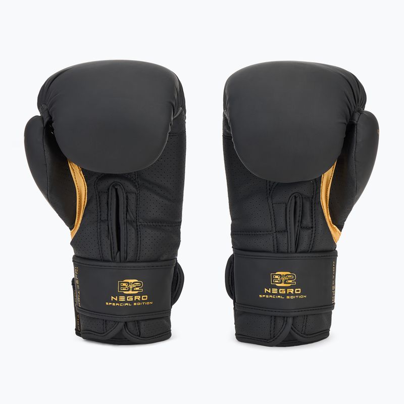 Guanti da boxe DIVISION B-2 Pro Carbon nero/oro 3