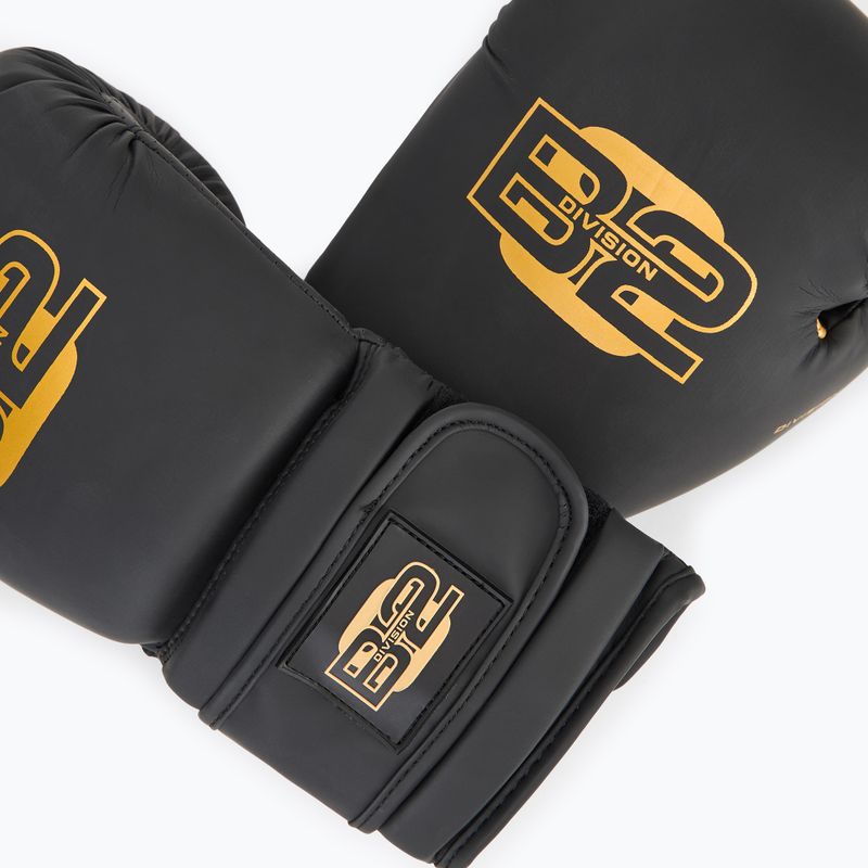 Guanti da boxe DIVISION B-2 Pro Carbon nero/oro 5