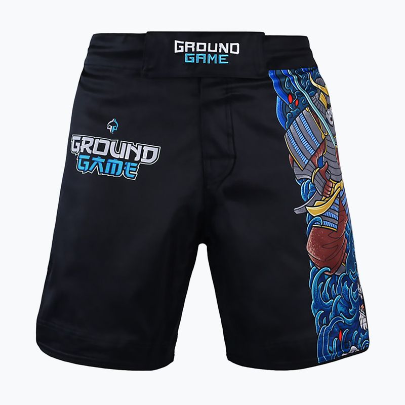 Pantaloncini da allenamento Ground Game MMA Yokai 3.0 uomo nero/multi