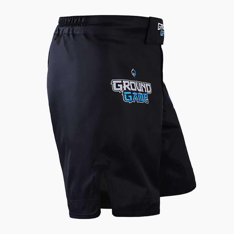 Pantaloncini da allenamento Ground Game MMA Yokai 3.0 uomo nero/multi 2