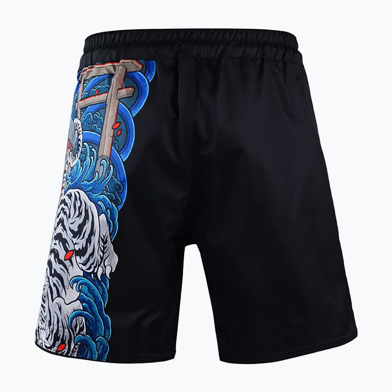 Pantaloncini da allenamento Ground Game MMA Yokai 3.0 uomo nero/multi 4
