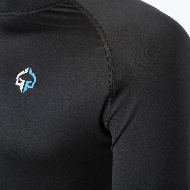 Ground Game Essential, rashguard a manica lunga da uomo, nero 6