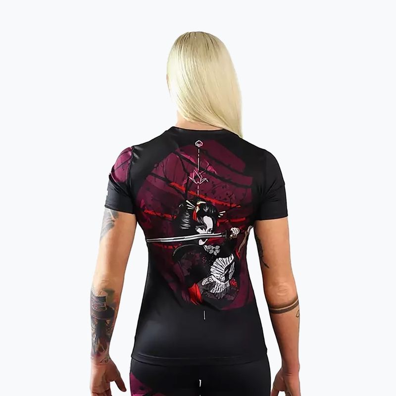 Rashguard donna Ground Game Tsuru Warrior multicolore 2