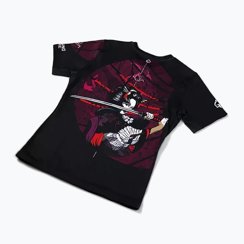 Rashguard donna Ground Game Tsuru Warrior multicolore 5