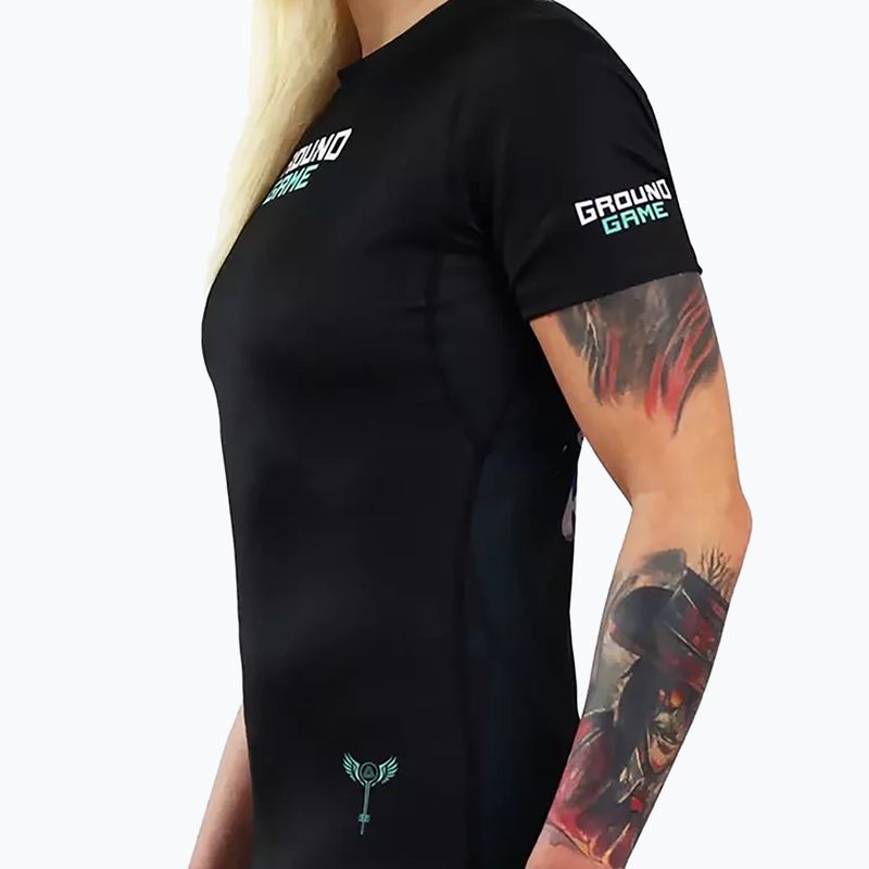 Rashguard Ground Game donna Valkyria multicolore 3