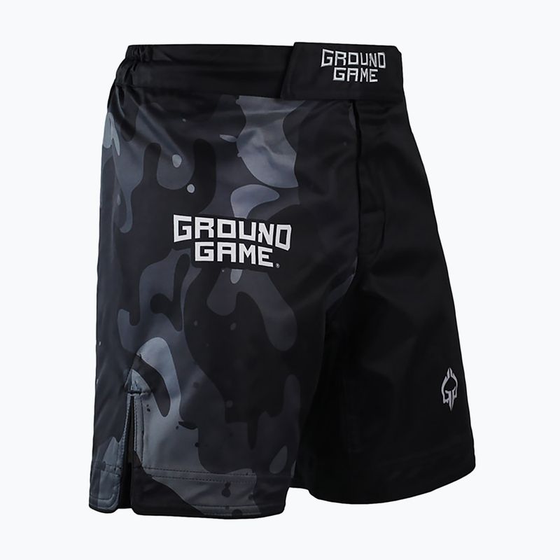 Pantaloncini da allenamento Ground Game MMA Moro 4.0 da uomo, grigio 2