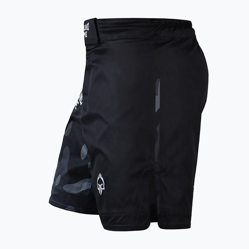 Pantaloncini da allenamento Ground Game MMA Moro 4.0 da uomo, grigio 3