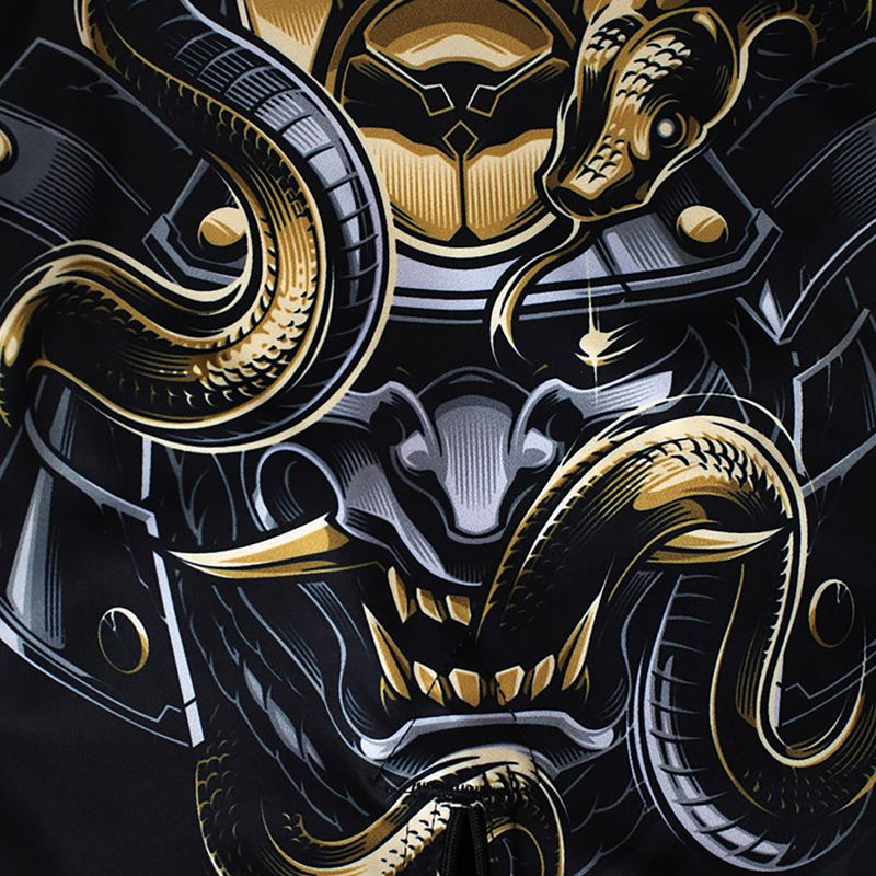 Pantaloncini da allenamento Ground Game MMA da uomo Oni Samurai nero/multi 7