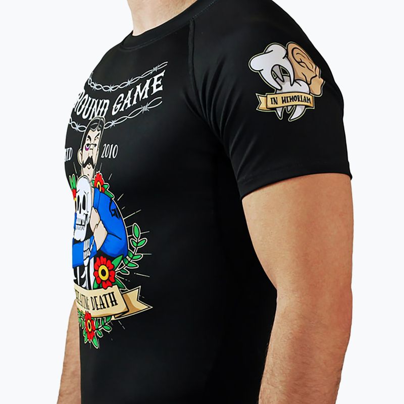 Rashguard Ground Game Oldtatoo da uomo 2