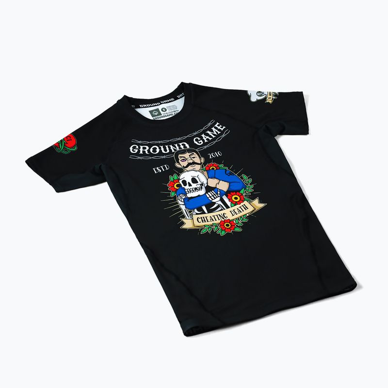 Rashguard Ground Game Oldtatoo da uomo 5