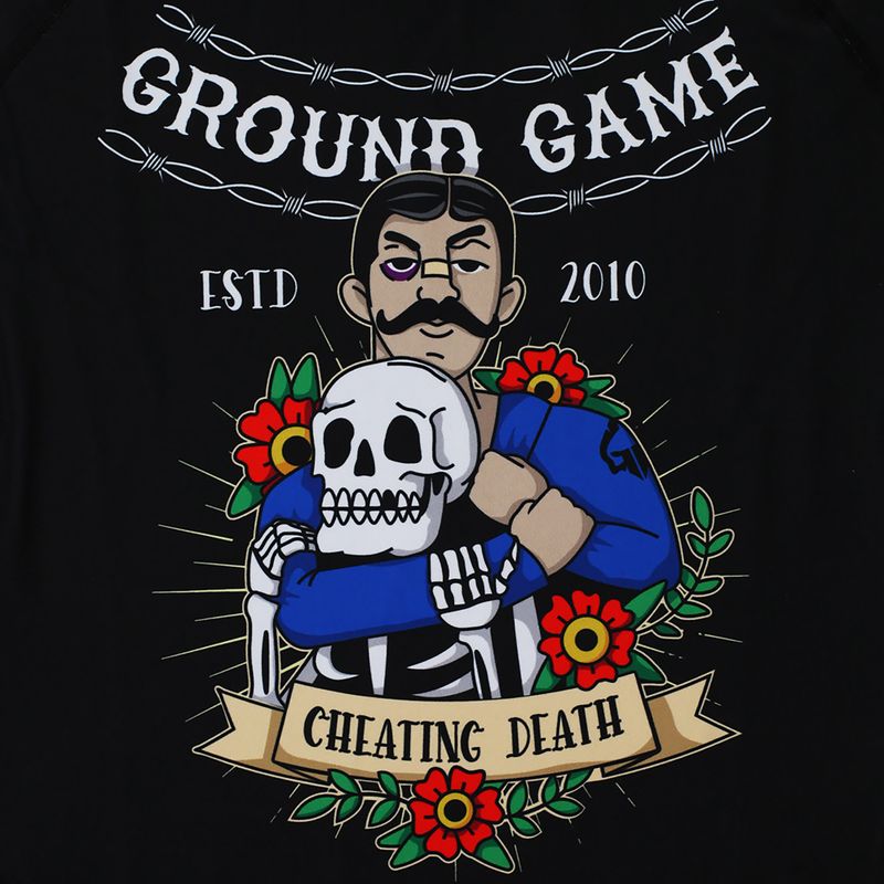 Rashguard Ground Game Oldtatoo da uomo 8