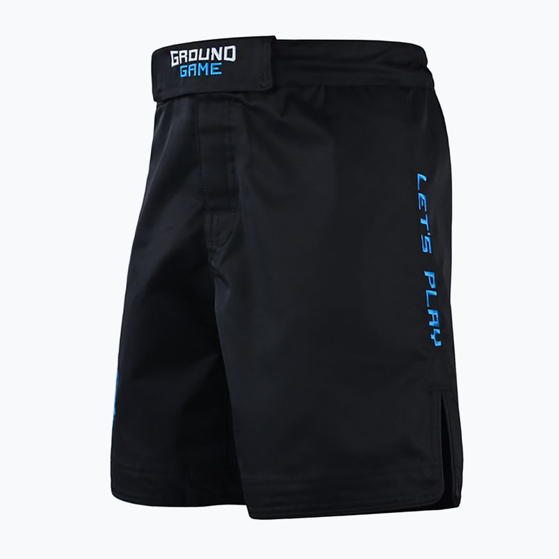 Pantaloncini da allenamento Ground Game MMA Athletic Classic neri 2