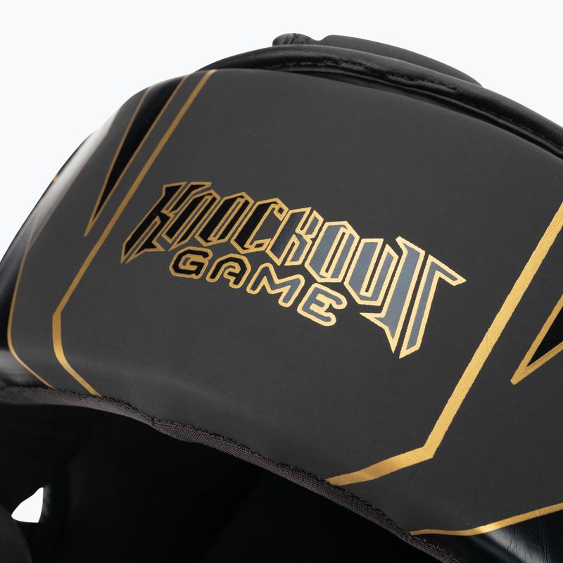 Casco da boxe Ground Game Equinox nero 4