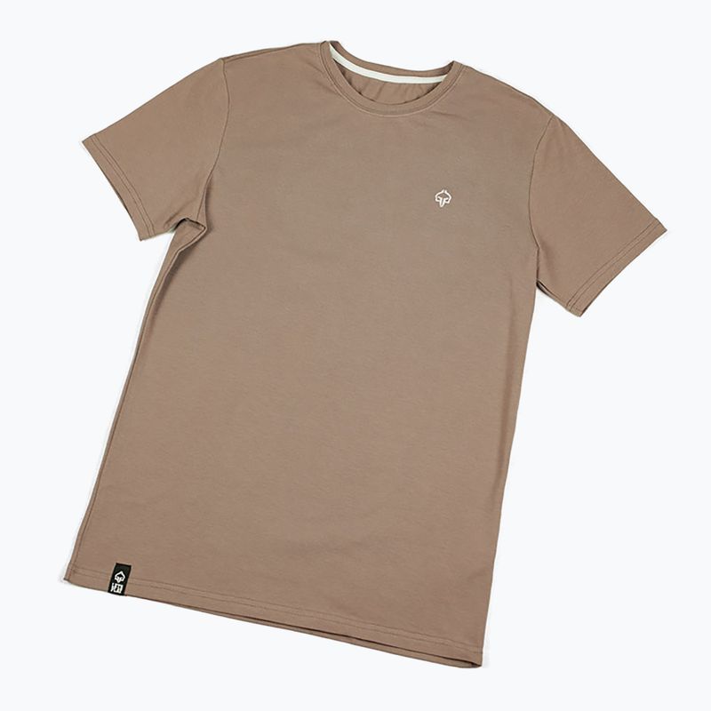 Maglietta Ground Game Minimal 2.0 da uomo beige 4