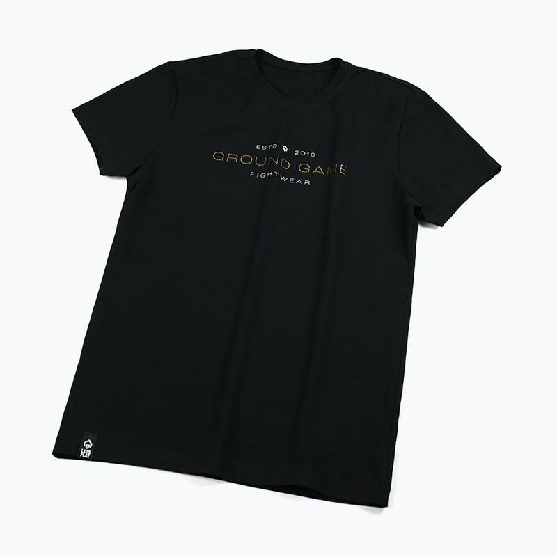 Maglietta Ground Game Gold Typo da uomo 2