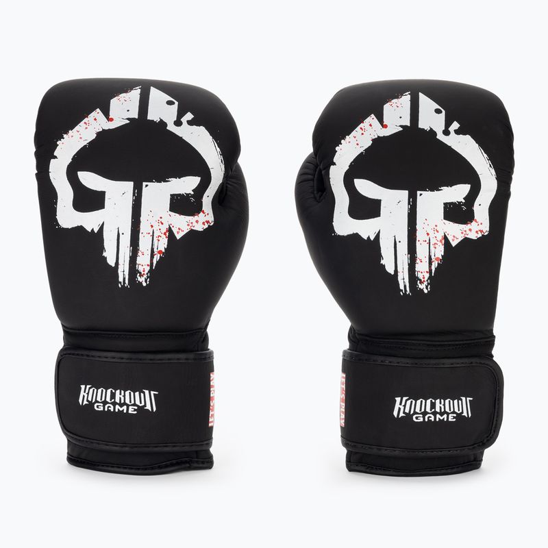 Guanti da boxe Ground Game Skullz neri 2