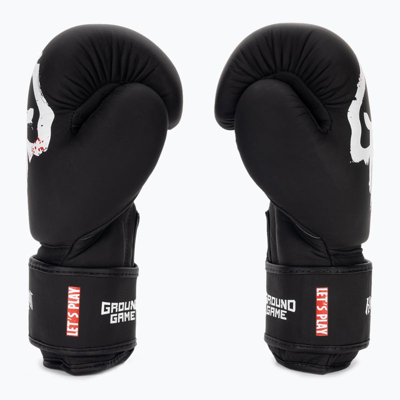 Guanti da boxe Ground Game Skullz neri 4
