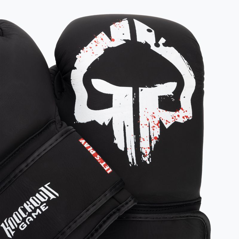 Guanti da boxe Ground Game Skullz neri 5