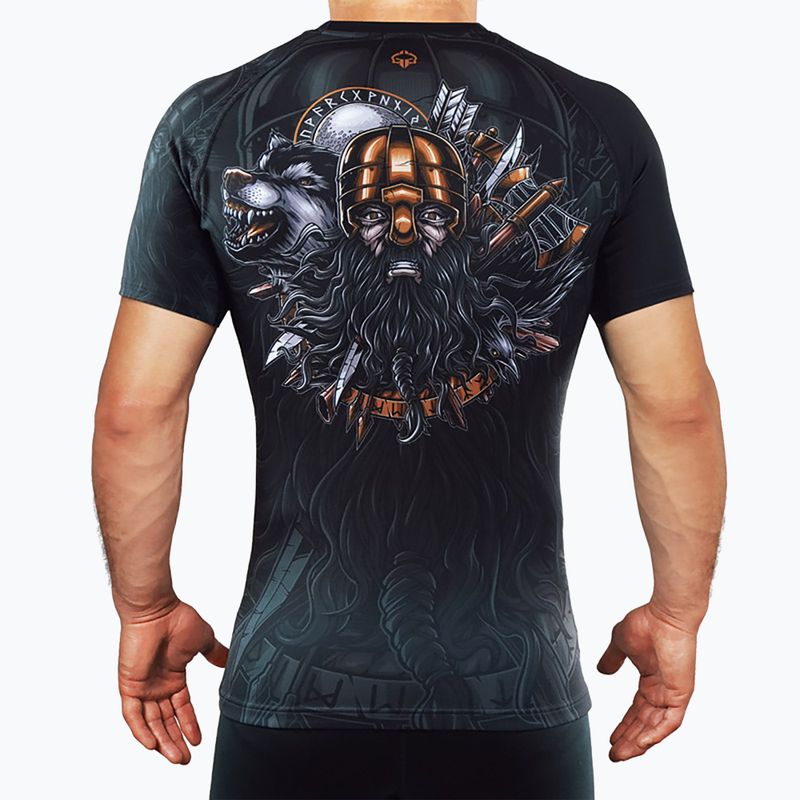 Rashguard da uomo Ground Game Ragnarok multicolore 2