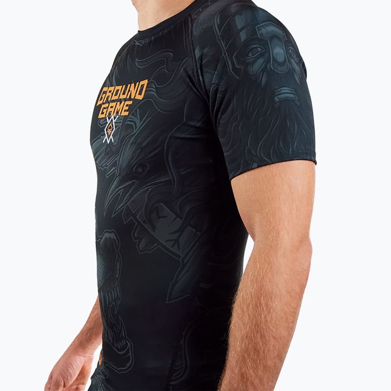 Rashguard da uomo Ground Game Ragnarok multicolore 4