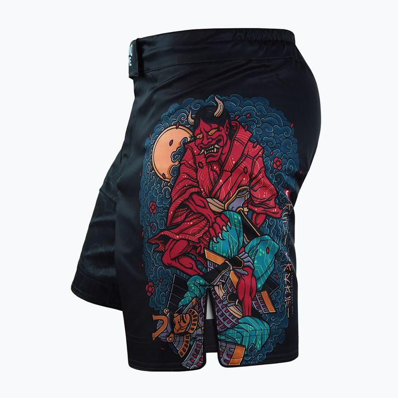 Pantaloncini da allenamento MMA Ashi Garami multicolore da uomo Ground Game 3