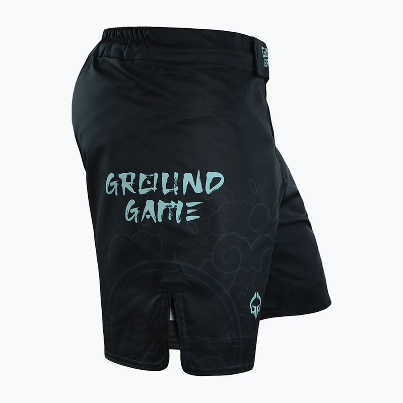 Pantaloncini da allenamento MMA Ashi Garami multicolore da uomo Ground Game 4