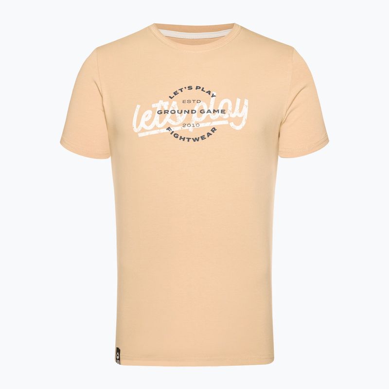 Maglietta Ground Game Play marrone da uomo 2
