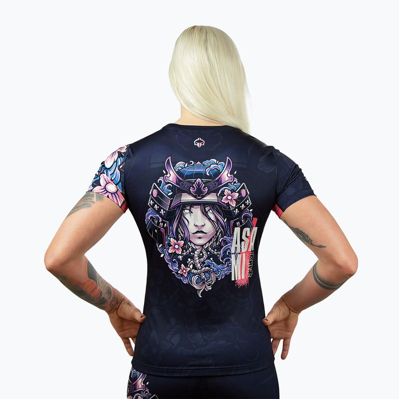 Rashguard Ground Game donna Asami multicolore 2