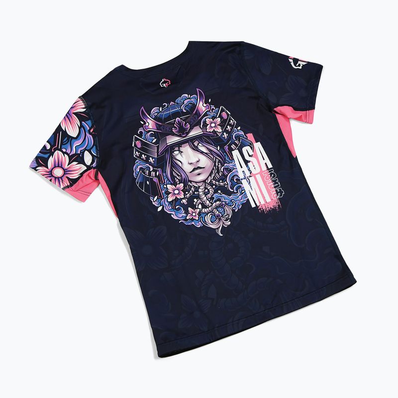 Rashguard Ground Game donna Asami multicolore 5
