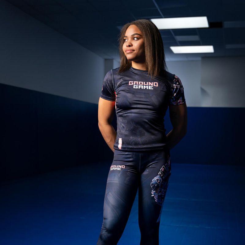 Rashguard Ground Game donna Asami multicolore 8