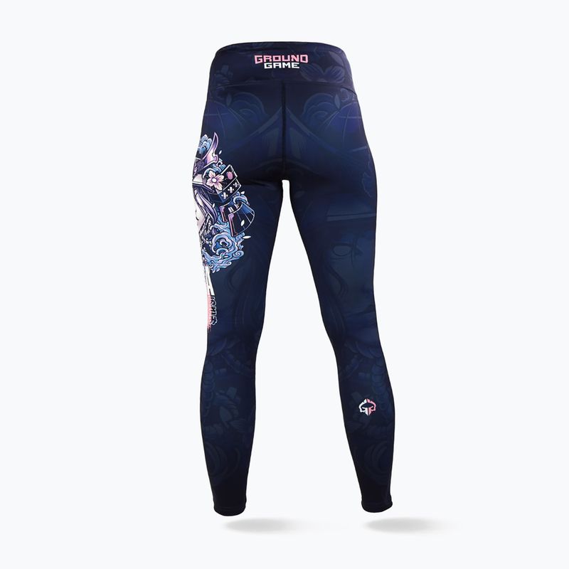 Leggings da allenamento da donna Ground Game Asami multicolore 2