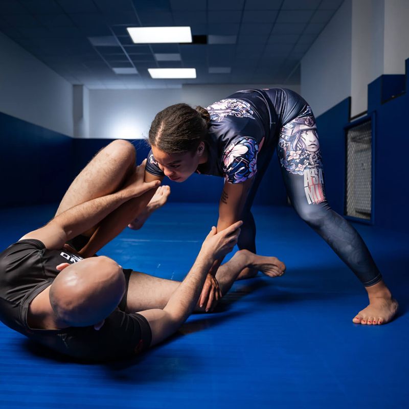 Leggings da allenamento da donna Ground Game Asami multicolore 8