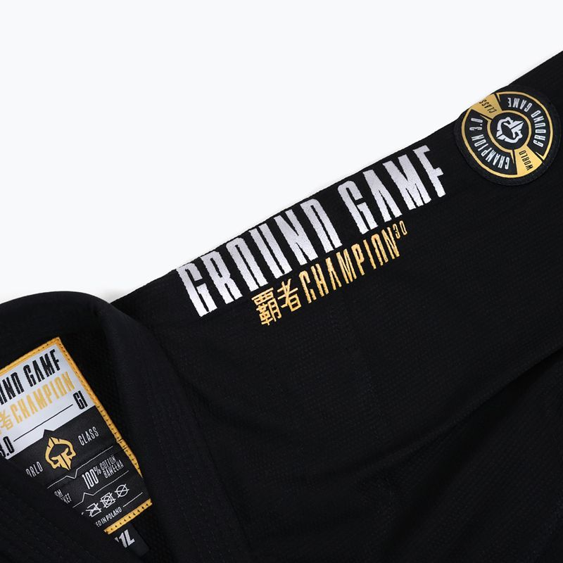 GI per Brazilian jiu-jitsu Ground Game Champion 3.0 nero 17