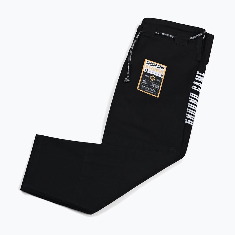 GI per Brazilian jiu-jitsu Ground Game Champion 3.0 nero 21