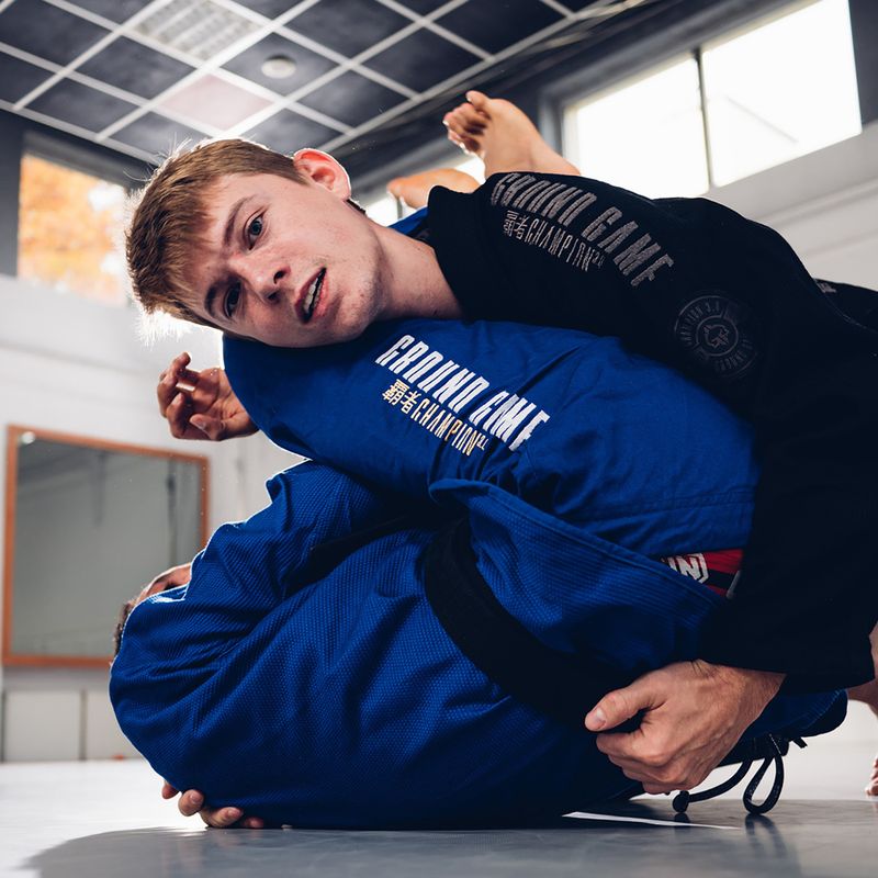 GI per Brazilian jiu-jitsu Ground Game Champion 3.0 blu 20