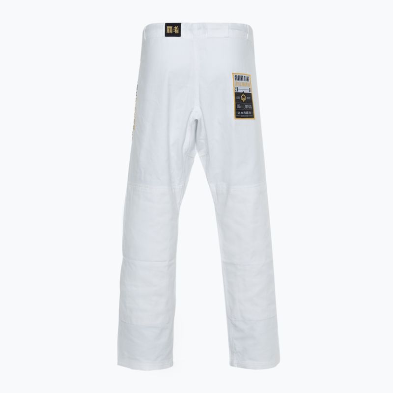 GI per Brazilian jiu-jitsu Ground Game Champion 3.0 bianco 5