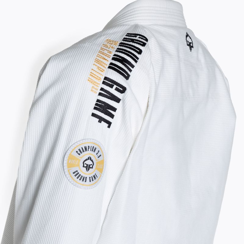 GI per Brazilian jiu-jitsu Ground Game Champion 3.0 bianco 14