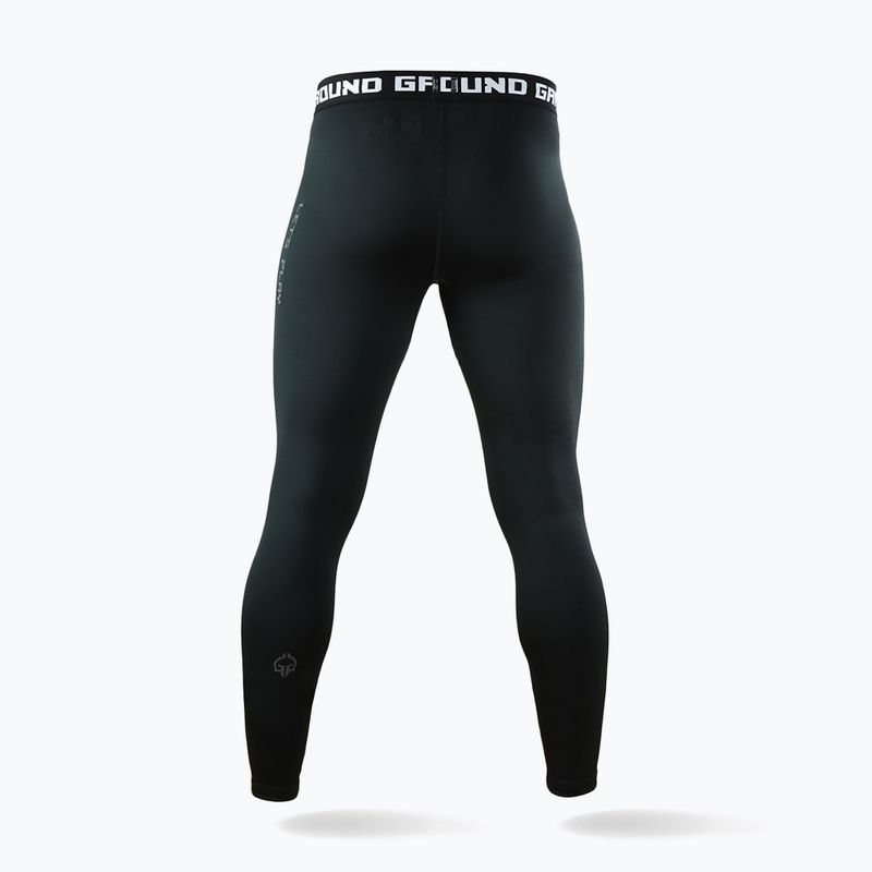 Ground Game Athletic Shadow Leggings da allenamento neri 2