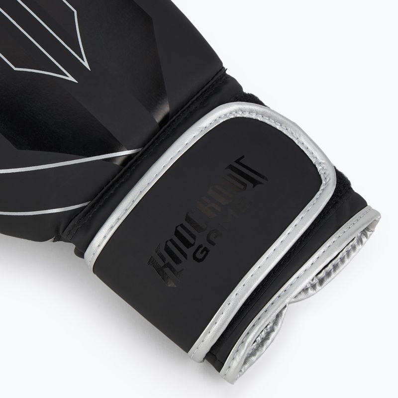 Ground Game Logo 3.0 guantoni da boxe neri 6