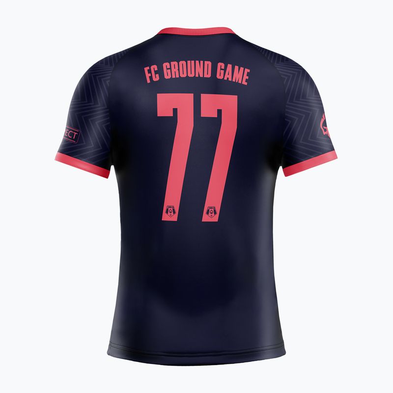 Rashguard Ground Game FC Armbar blu navy 2