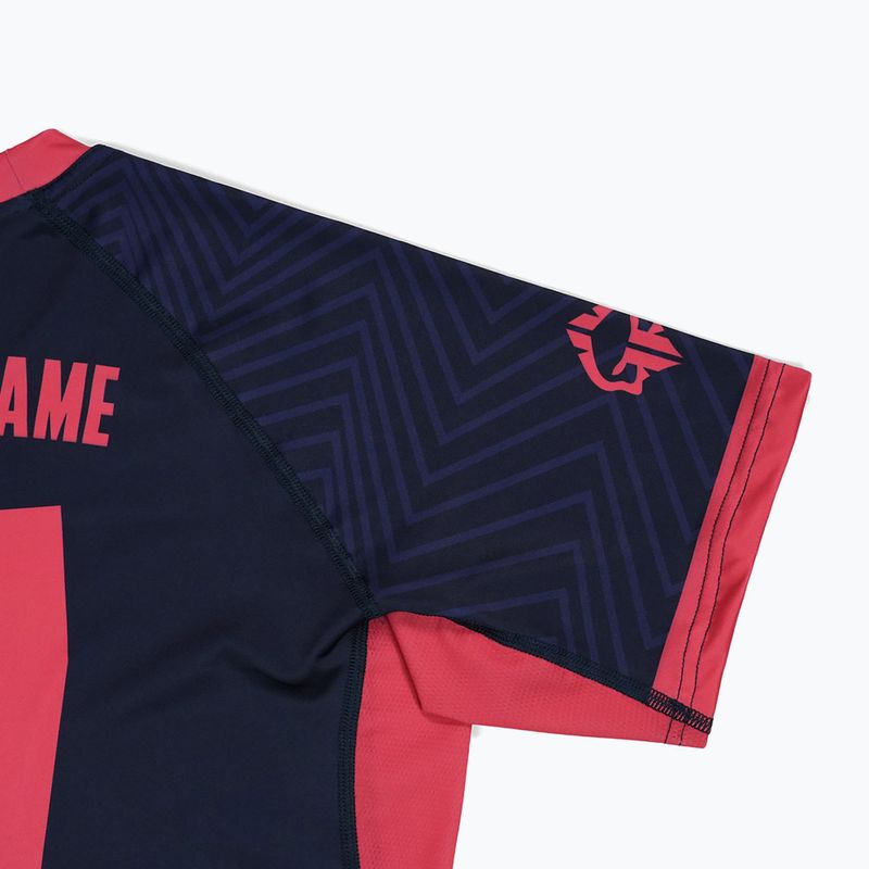 Rashguard Ground Game FC Armbar blu navy 5