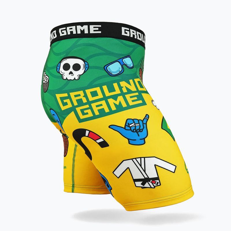 Pantaloncini da allenamento Ground Game Vale Tudo Copacabana multicolore 3