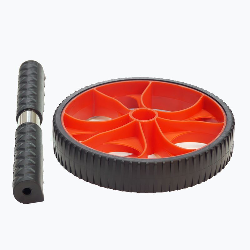 Bauer Fitness ruota di allenamento doppia arancione ACF-118 3