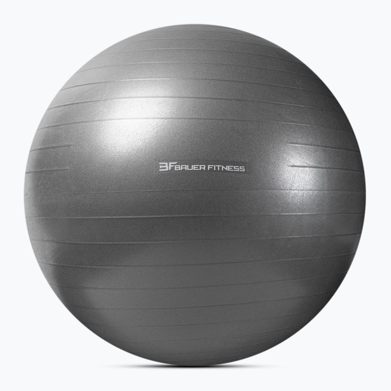 Bauer Fitness Anti-Burst Gymball Argento ACF-1073 75 cm