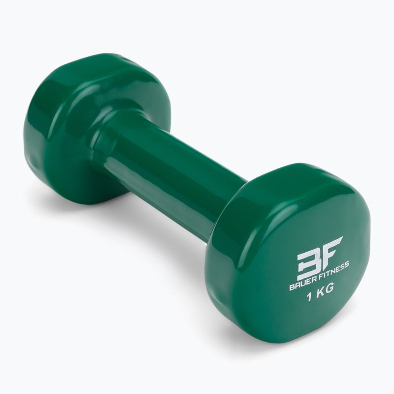 Manubrio in vinile Bauer Fitness da 1 kg AC-1402